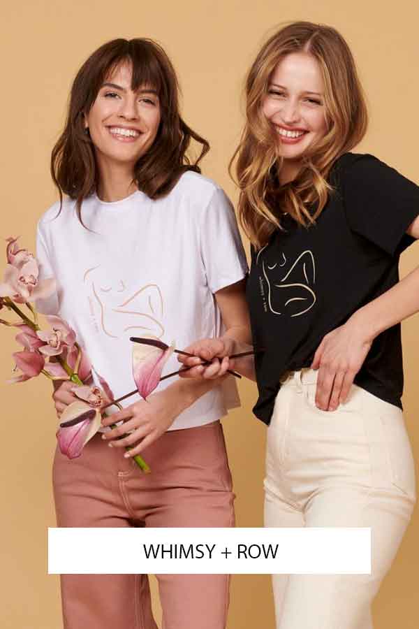 WHIMSY AND ROW SUSTAINABLE FASHION BRAND USA ECOLOOKBOOK