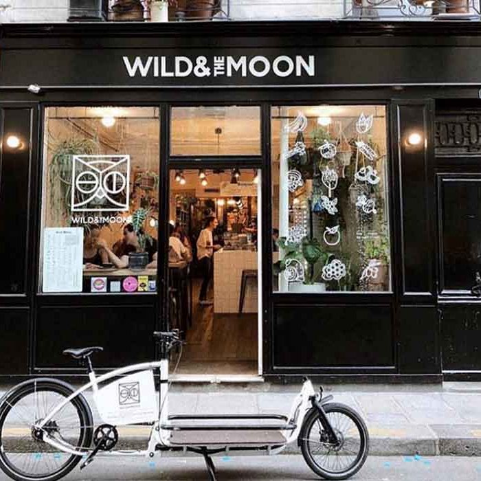 Going out eco in Paris vegan organic Wild and the moon restaurant