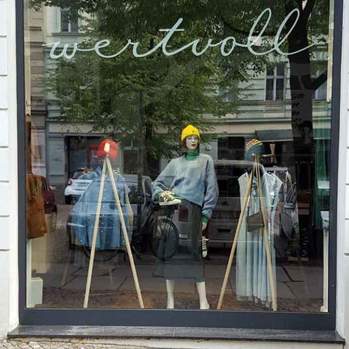 where to shop sustainable fashion in berlin wertvoll multi brands